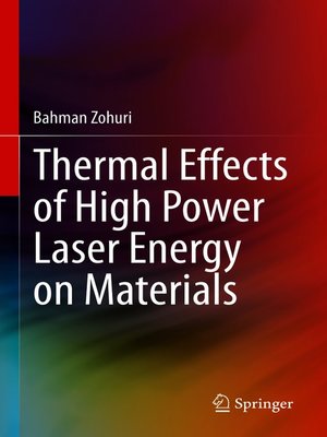 cover image of Thermal Effects of High Power Laser Energy on Materials